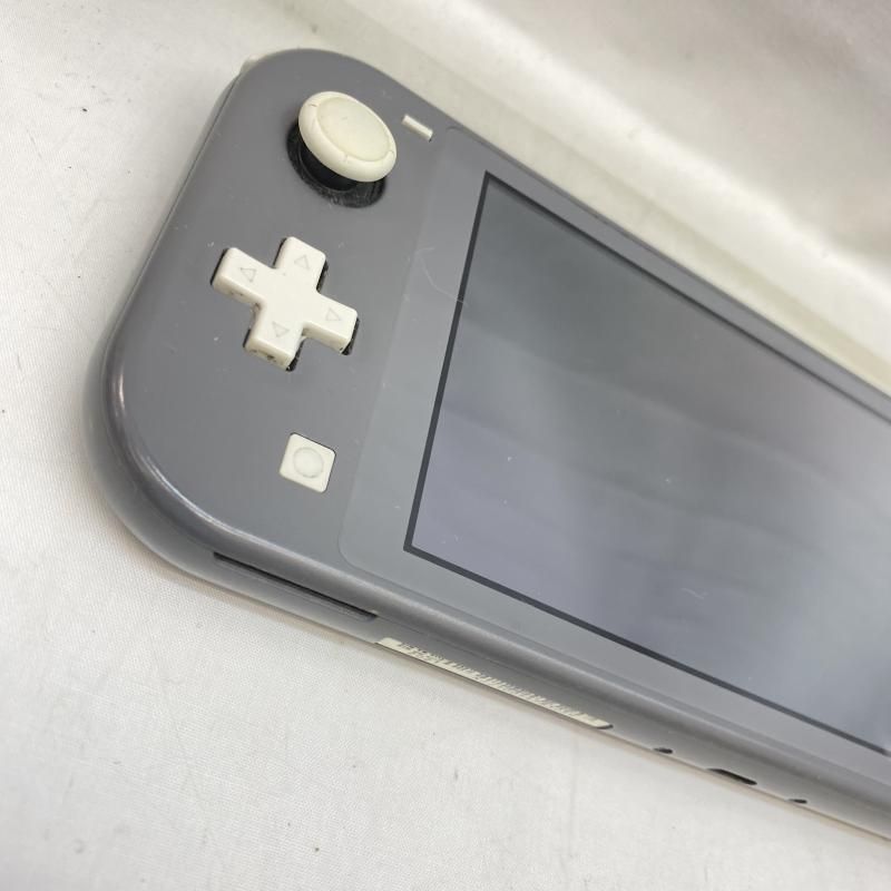 中古】本体S）ｼﾞｬﾝｸ)SwitchLite ｸﾞﾚｰ 動作未保証 ①[22][240022202072
