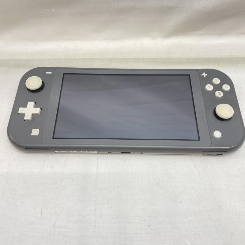 中古】本体S）ｼﾞｬﾝｸ)SwitchLite ｸﾞﾚｰ 動作未保証 ①[22][240022202072