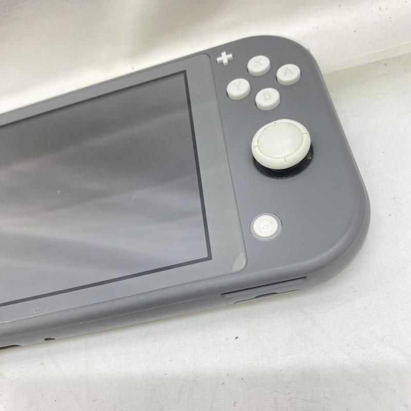 中古】本体S）ｼﾞｬﾝｸ)SwitchLite ｸﾞﾚｰ 動作未保証 ②[22][240022202073