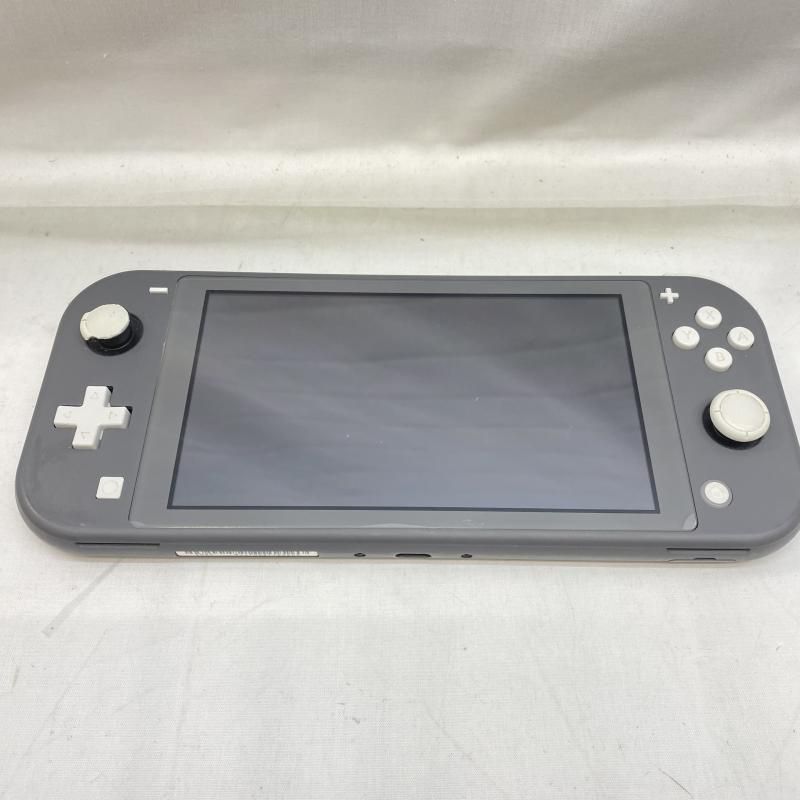 中古】本体S）ｼﾞｬﾝｸ)SwitchLite ｸﾞﾚｰ 動作未保証 ②[22][240022202073