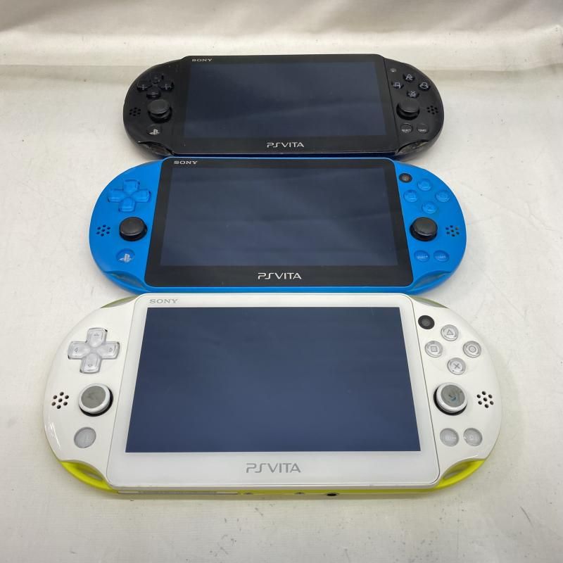 中古】本体S）ｼﾞｬﾝｸ)PSVita PCH-2000 3台まとめ 動作未保証[22