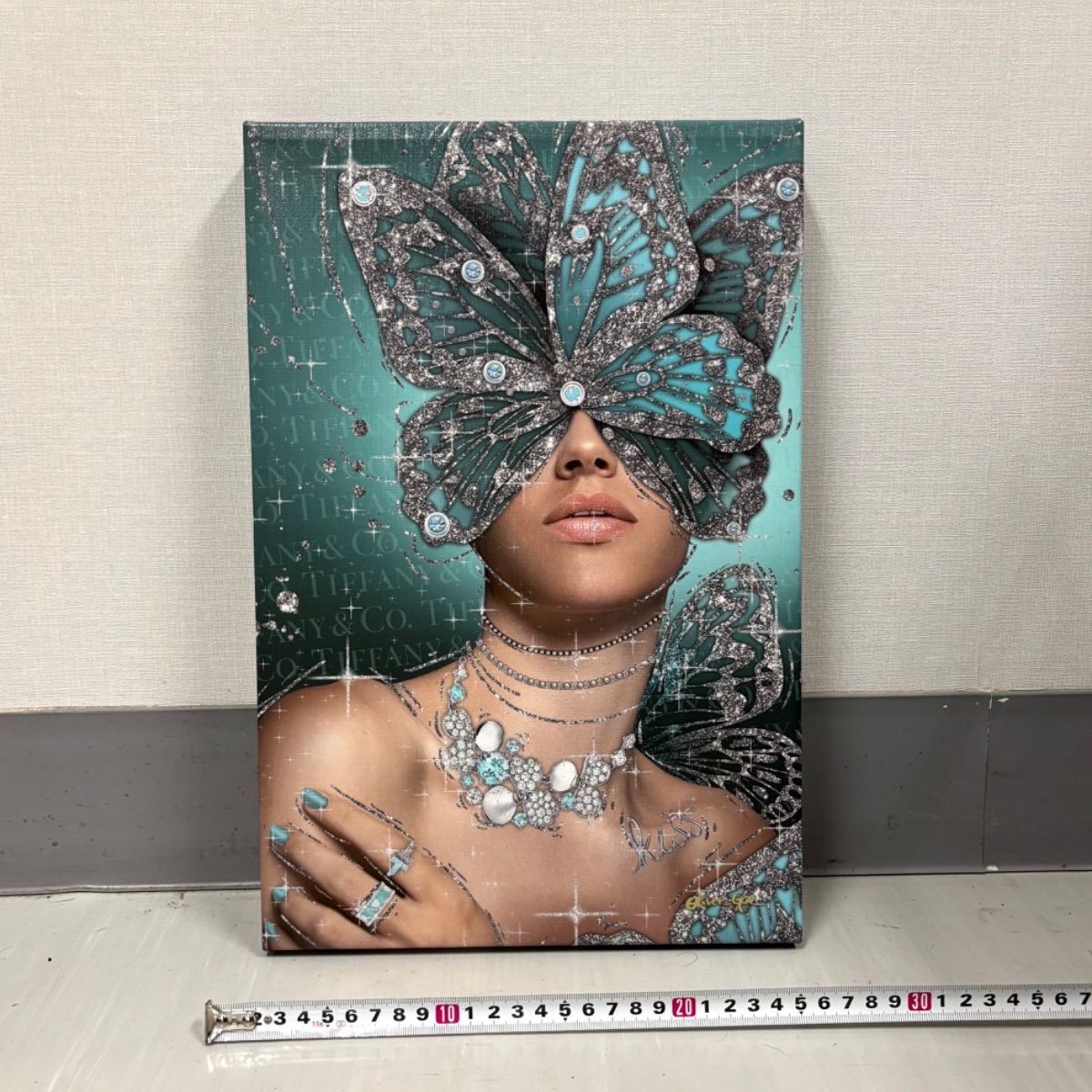 オリバーガル TIFFANY Tiffany & Co. アートボード バタフライ ブルー