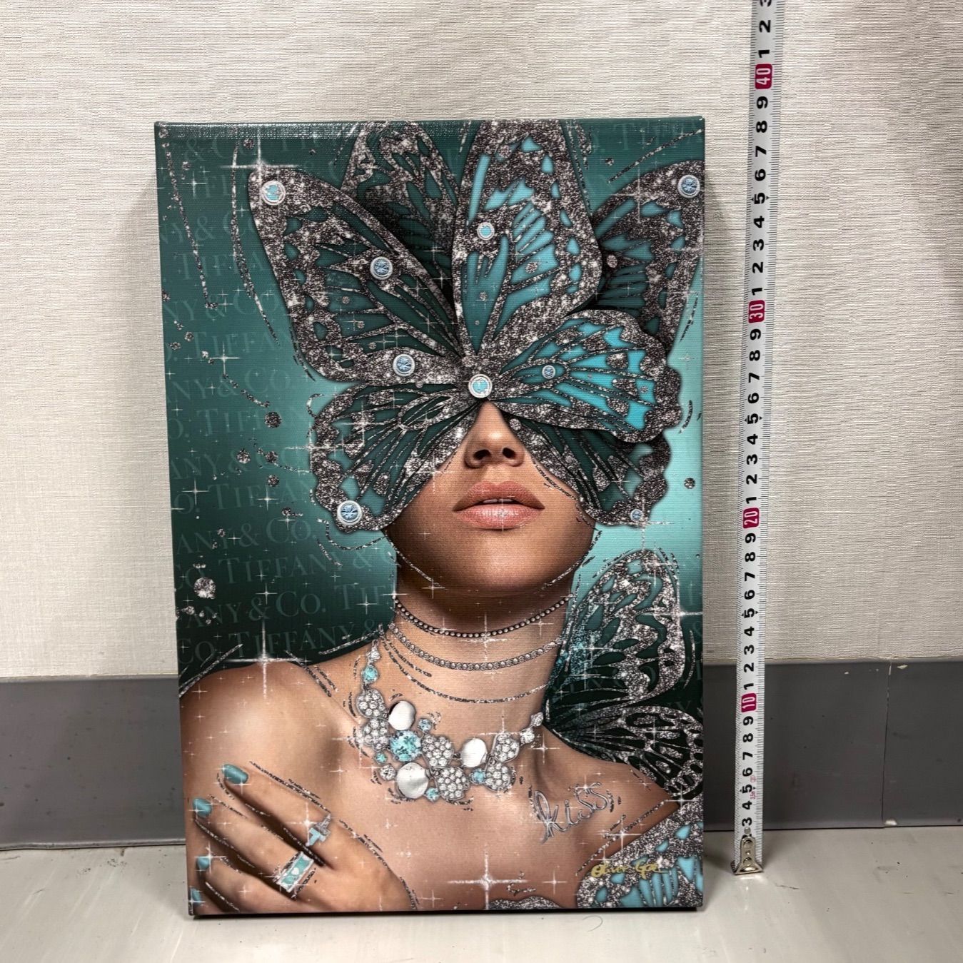 オリバーガル TIFFANY Tiffany & Co. アートボード バタフライ ブルー