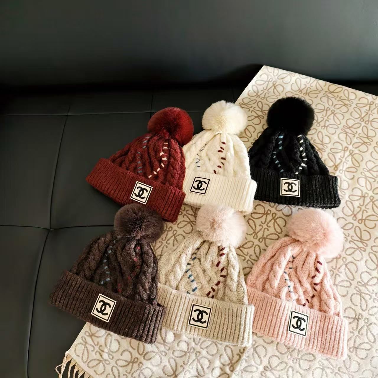 シャネル（Chanel）ニット帽 6色 - メルカリ