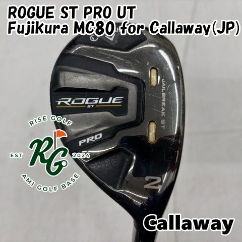 中古】ユーティリティ キャロウェイ ROGUE ST PRO UT◇Fujikura MC80