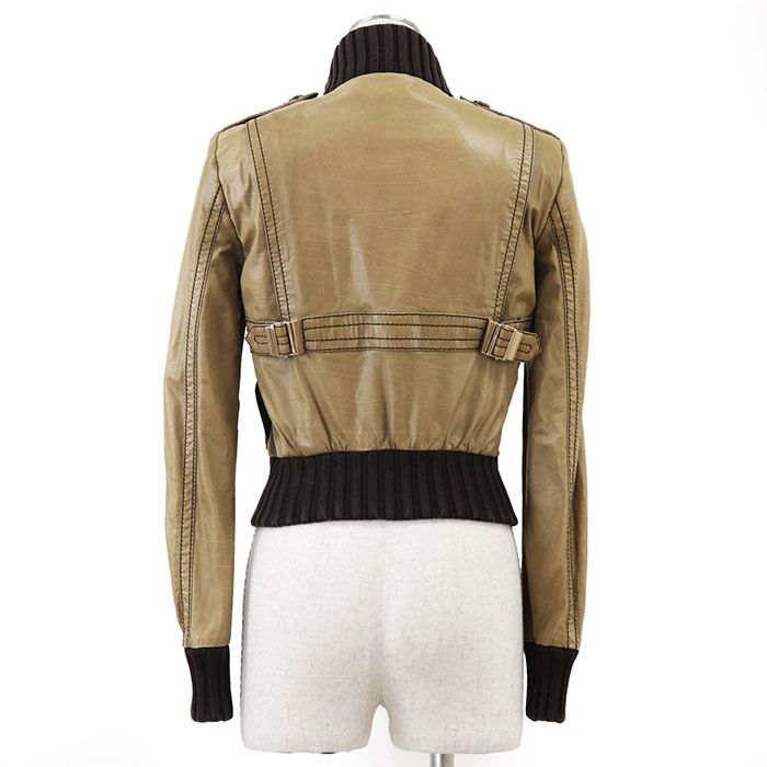 GUCCI グッチ マドンナボンバー カウレザー ジャケット GG ロゴ