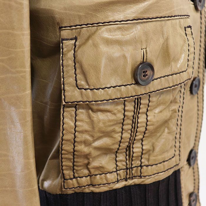 GUCCI グッチ マドンナボンバー カウレザー ジャケット GG ロゴ