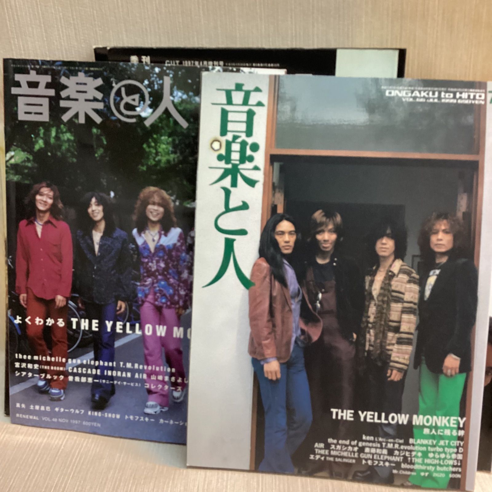 ザ・イエローモンキー 写真集、ツアーパンフレット、掲載雑誌27冊
