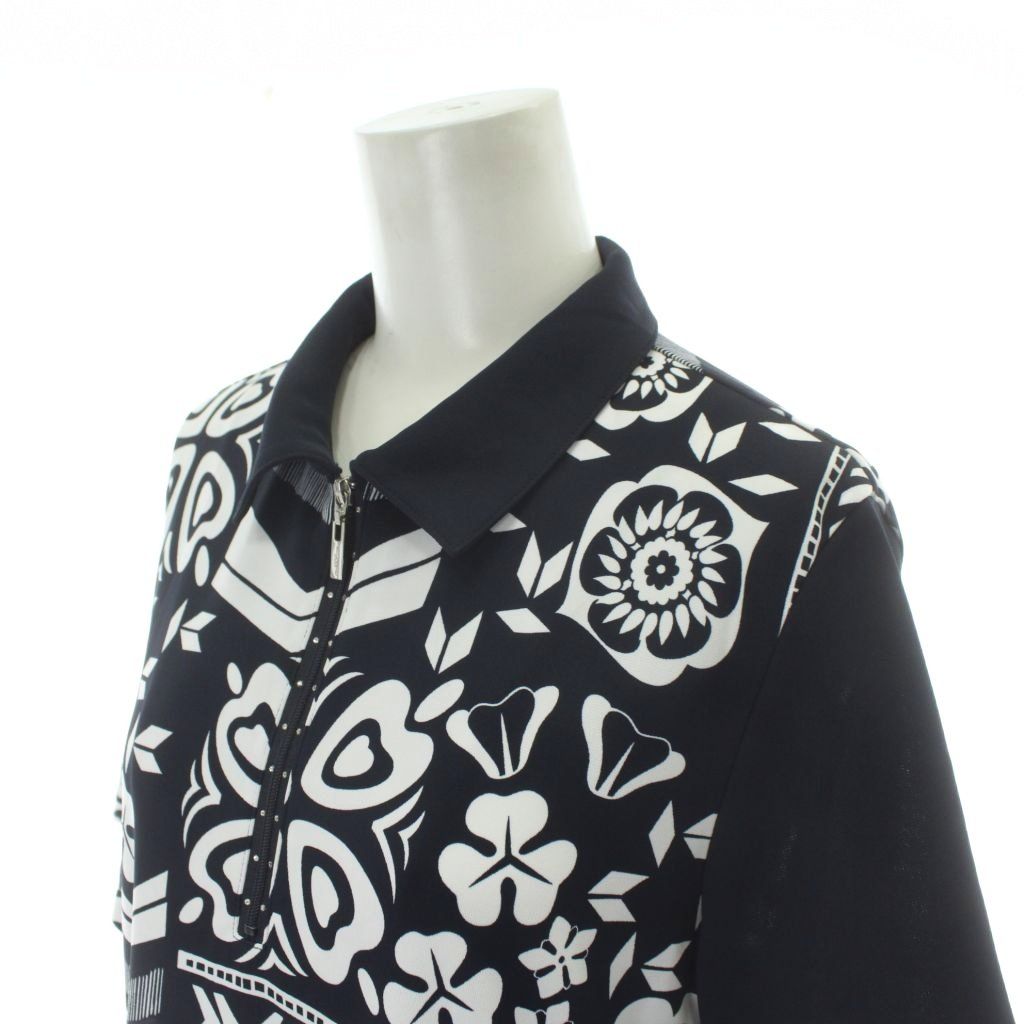 レオナールスポーツ LEONARD SPORT ポロシャツ カットソー 40 ネイビー