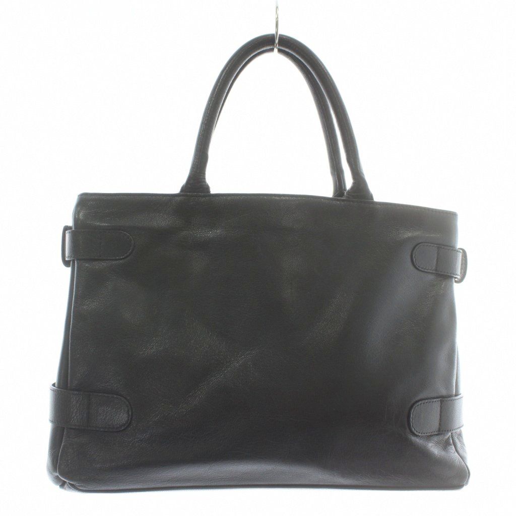 レオナール LEONARD ハンドバッグ トート レザー Wファスナー ロゴ