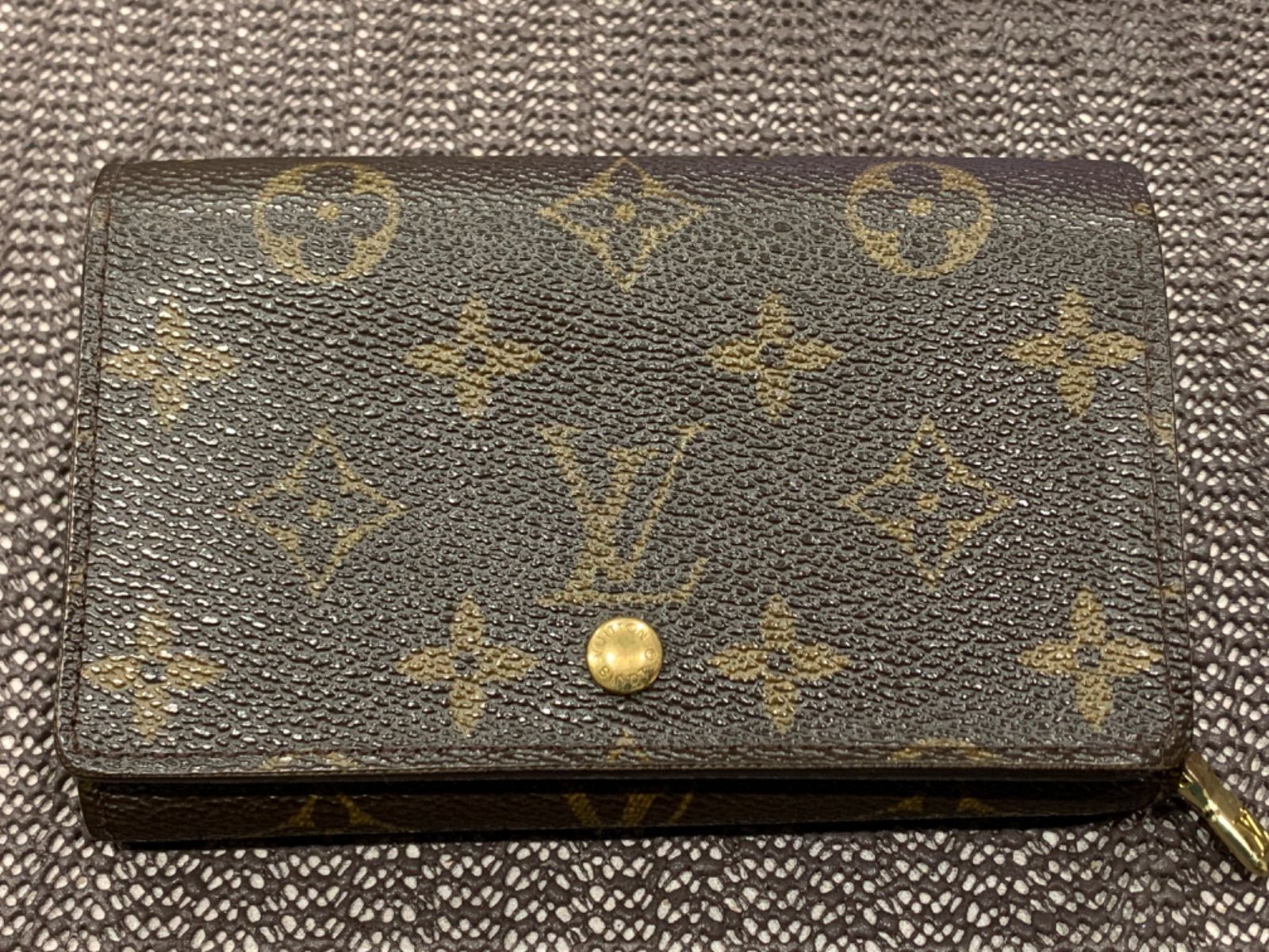 ✨美品✨ ルイヴィトン モノグラム ポルトモネビエトレゾール 二つ折り財布 楽天市場】【財布】LOUIS VUITTON ルイ ヴィトン モノグラム