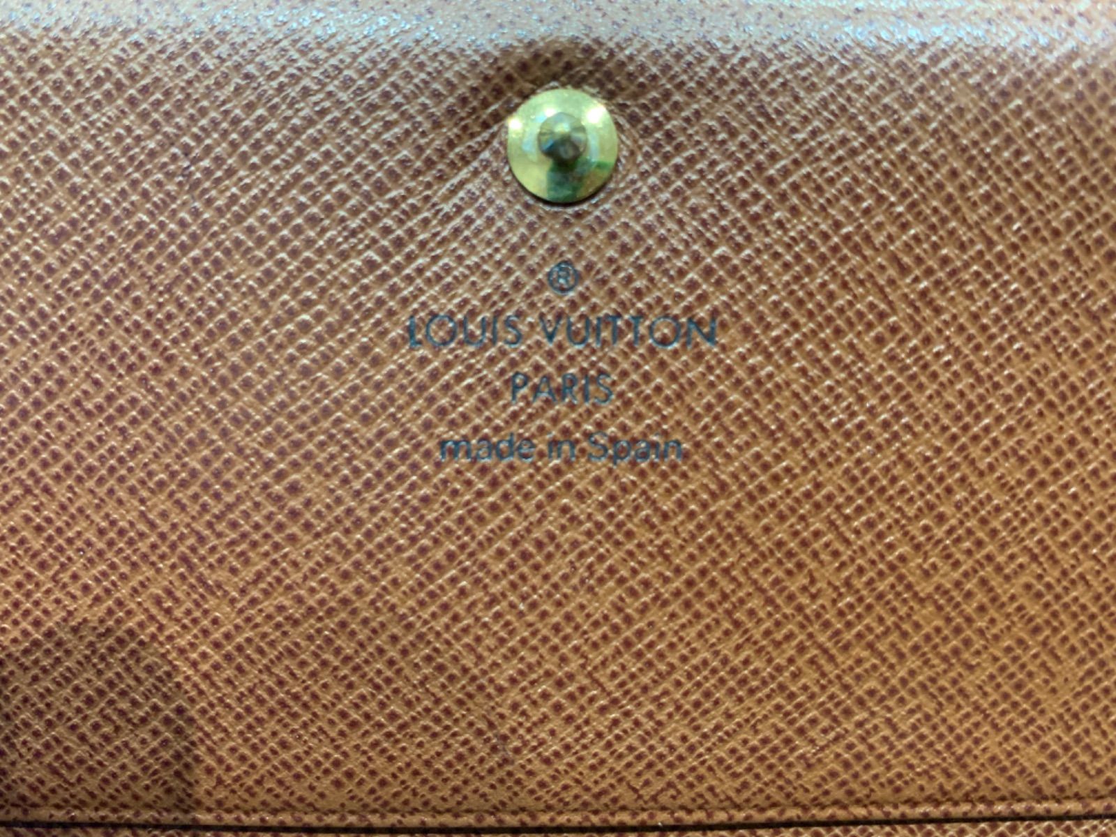 LOUIS VUITTON ルイヴィトン モノグラム ポルトモネ ビエトレゾール