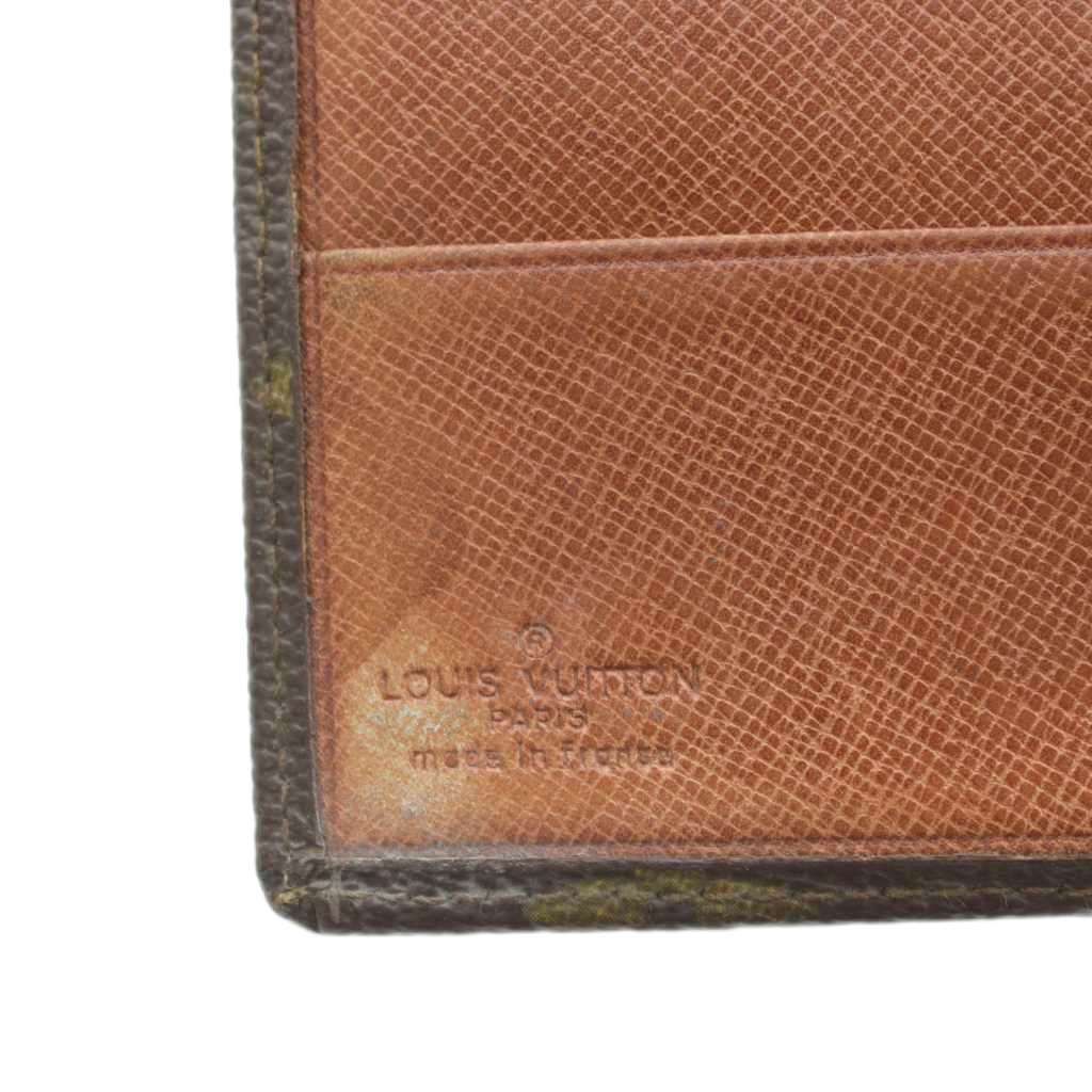 ルイヴィトン LOUIS VUITTON 長財布 二つ折り PVC レザー モノグラム