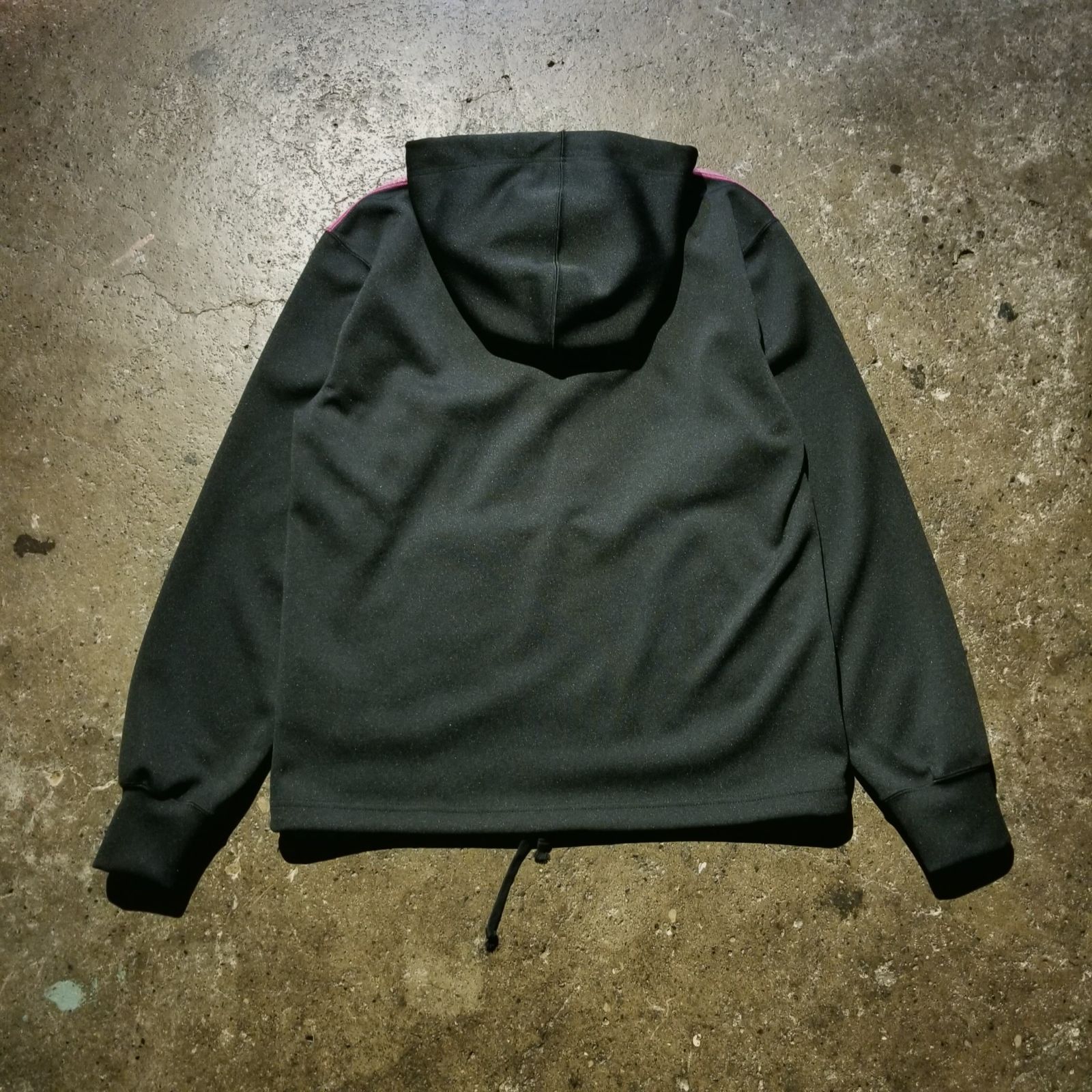 COMME des GARCONS HOMME PLUS 25ss チュール切替エステルパーカー S