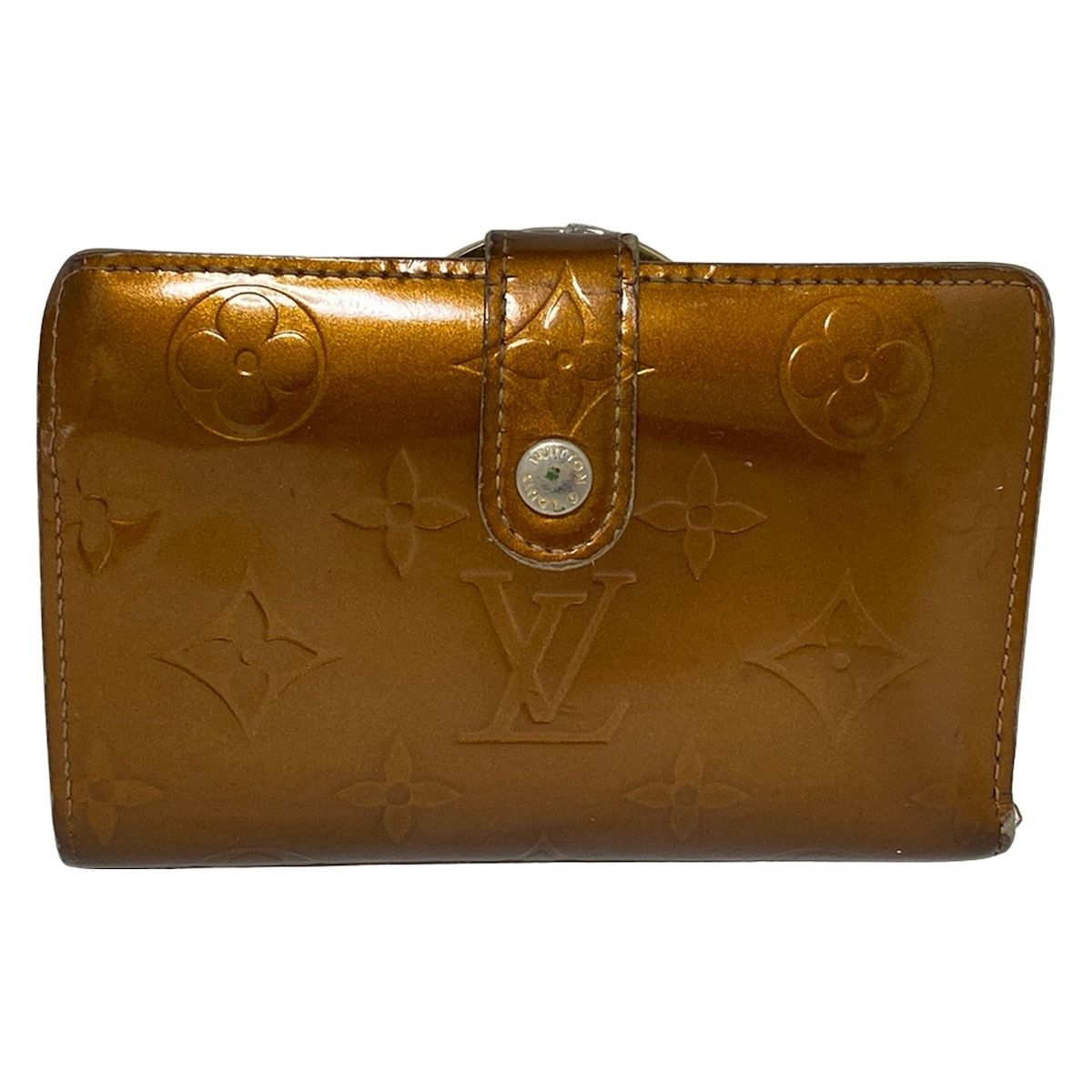 LOUIS VUITTON(ルイヴィトン) 2つ折り財布 モノグラムヴェルニ ポルト