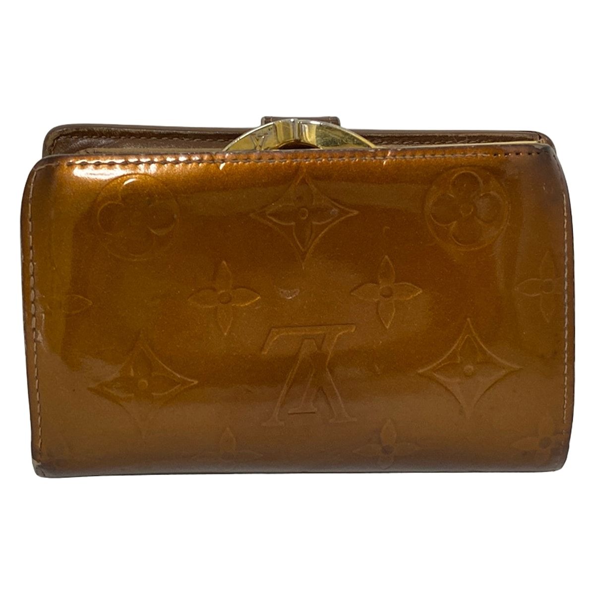 LOUIS VUITTON(ルイヴィトン) 2つ折り財布 モノグラムヴェルニ ポルト