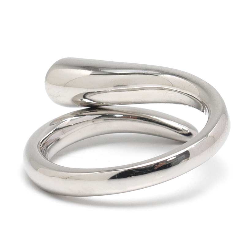 ダイヤモンドリング 約11号 PT900・D0.20ct 1粒 バイパスリング - メルカリ