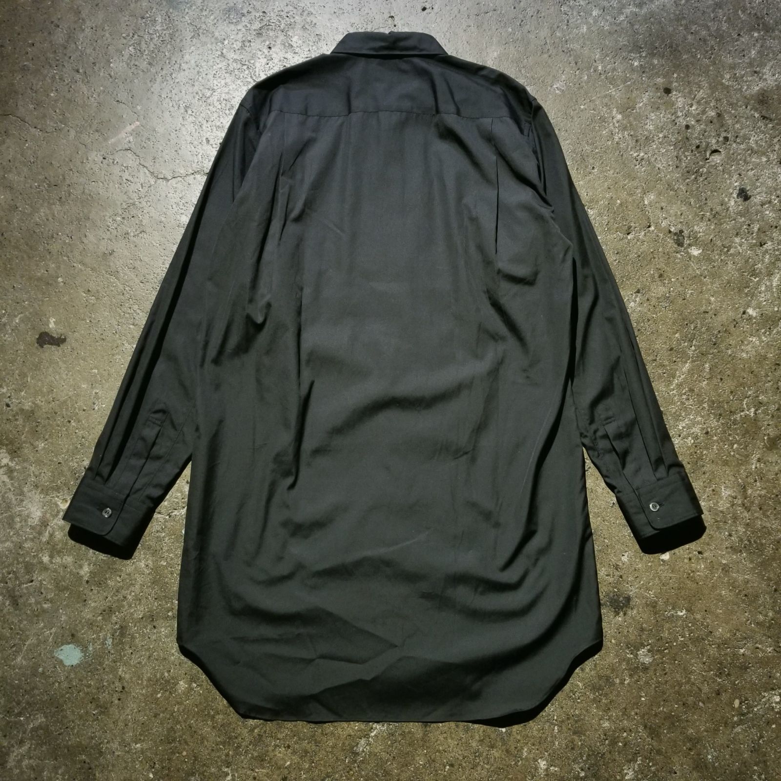 25ss ブラックコムデギャルソン　前後差シャツ　バックロングシャツ　チェック 25ss ブラックコムデギャルソン 前後差シャツ バックロングシャツ チェック