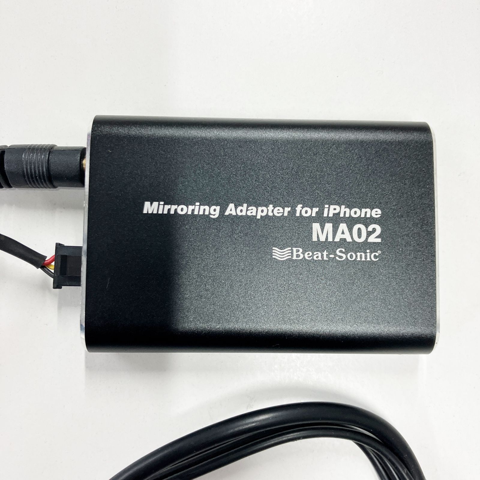 希少 ビートソニック 有線接続 ミラーリングアダプター iPhoneシリーズ専用 MA02 Beat-Sonic F251228N
