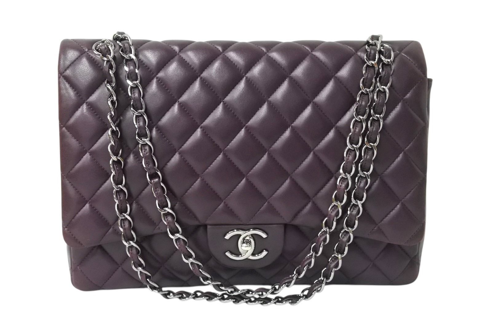CHANEL シャネル デカマトラッセ33 Wチェーンショルダーバッグ W