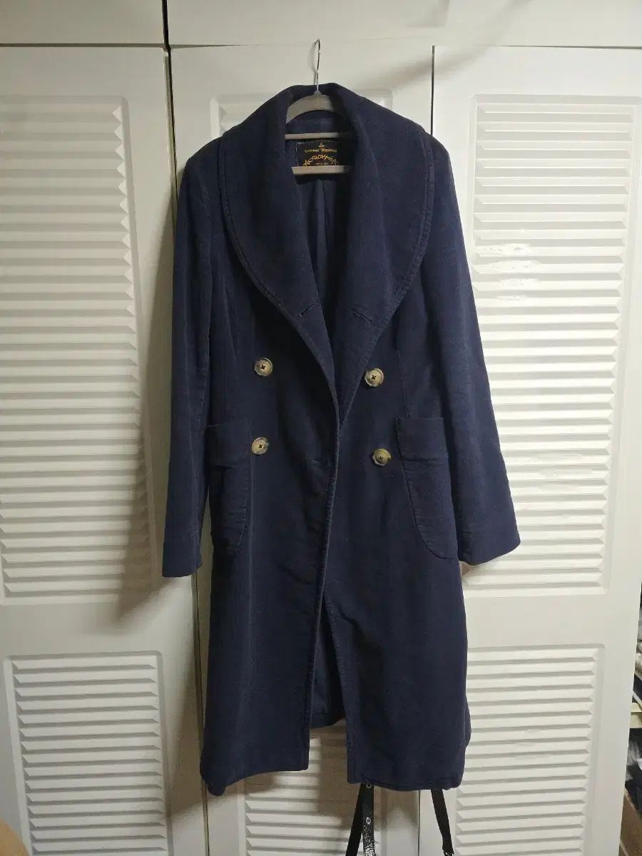 VIVIENNE WESTWOOD ネイビーコート 44 55サイズ - メルカリ