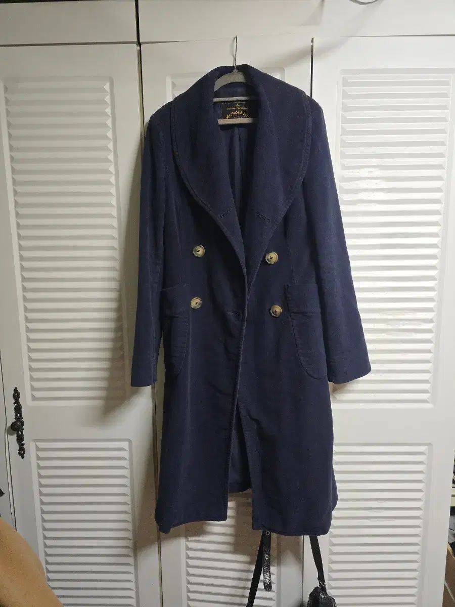 VIVIENNE WESTWOOD ネイビーコート 44 55サイズ - メルカリ