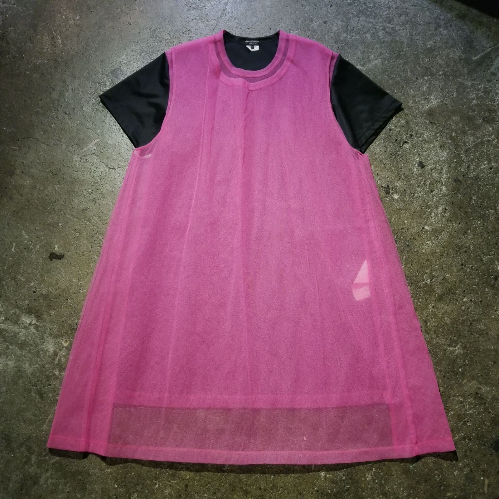 COMME des GARCONS HOMME PLUS 25ss チュールレイヤード エステル