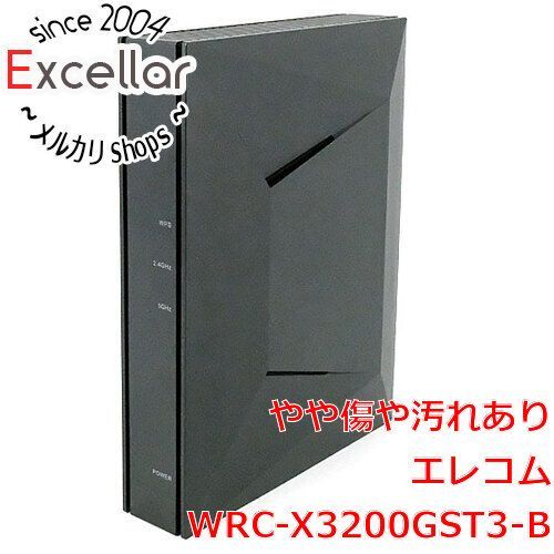 ELECOM WRC-X3200GST3-B 無線LANルーター ELECOM WRC-X3200GST3-B BLACK