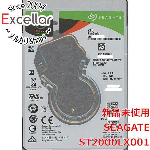 bn 5 SEAGATE製HDD 2 TB 5400 7 mm