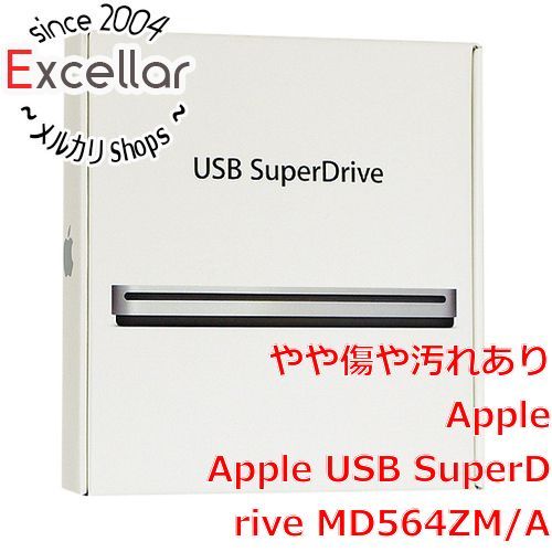 bn:8] APPLE DVDドライブ USB SuperDrive MD564ZM/A(A1379) 元箱あり