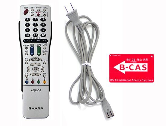 bn 18 SHARP 32 V型 ハイビジョン液晶テレビ AQUOS LC D 30 B ブラック 背面カバーなし 液晶画面いたみ