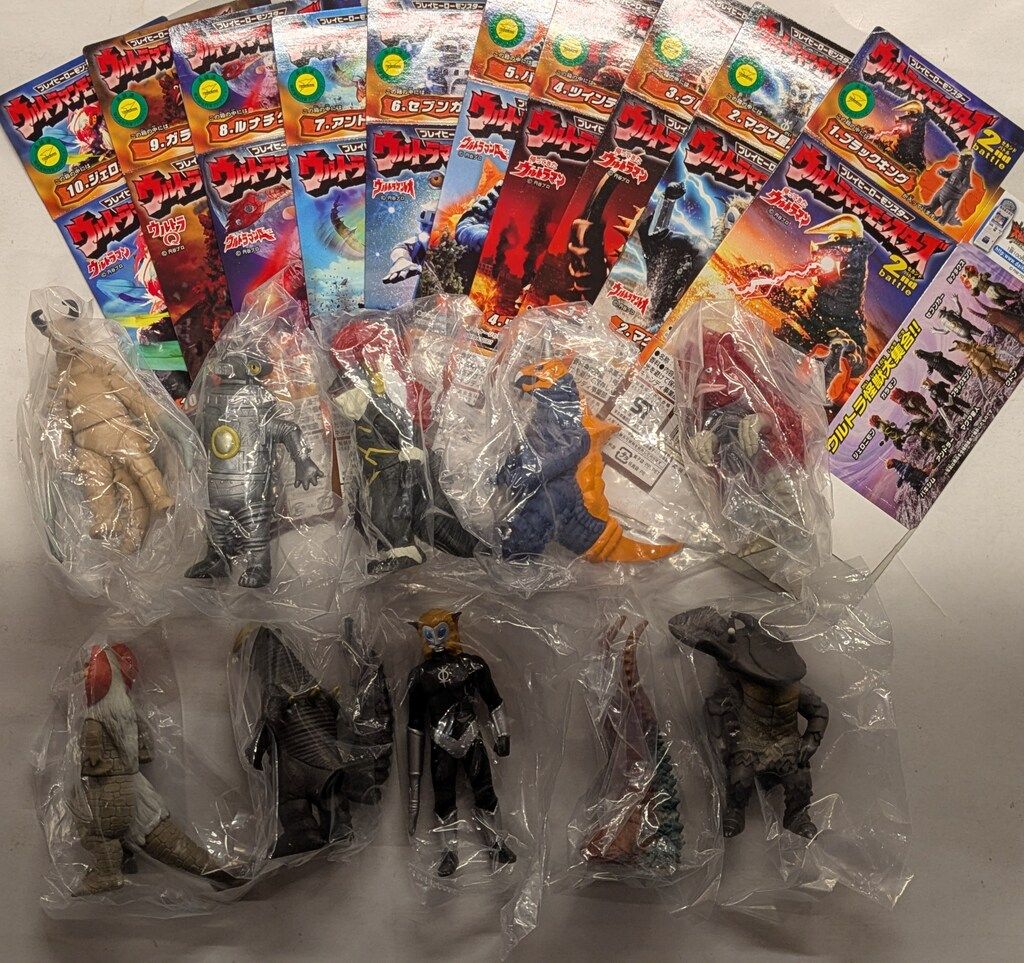 ウルトラマンモンスターズ 2nd 全10種 箱未開封品 プレイヒーローモンスター バンダイ 2nd/プレイヒーローモンスター/ウルトラマンモンスターズ 全