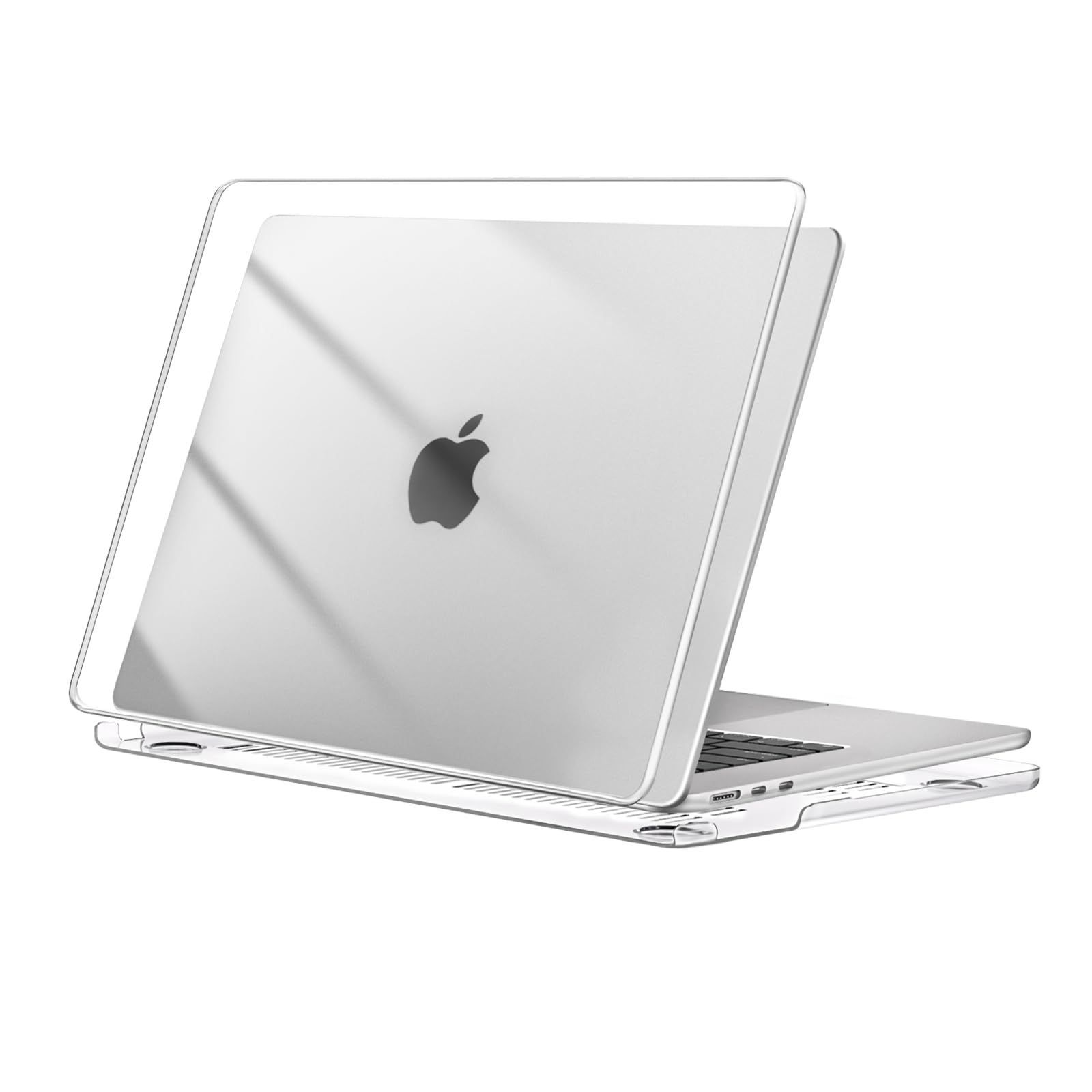  【特価商品】15インチ 15インチ ケース プラスチック ケース Air Air MacBook MacBook ハード 対応機種 対応機種 A2941、保護 A3114 A3241 リリース シェルカバー(クリア) 2025-2023 M2チップ M3 M4 その他ノートPCアクセサリー