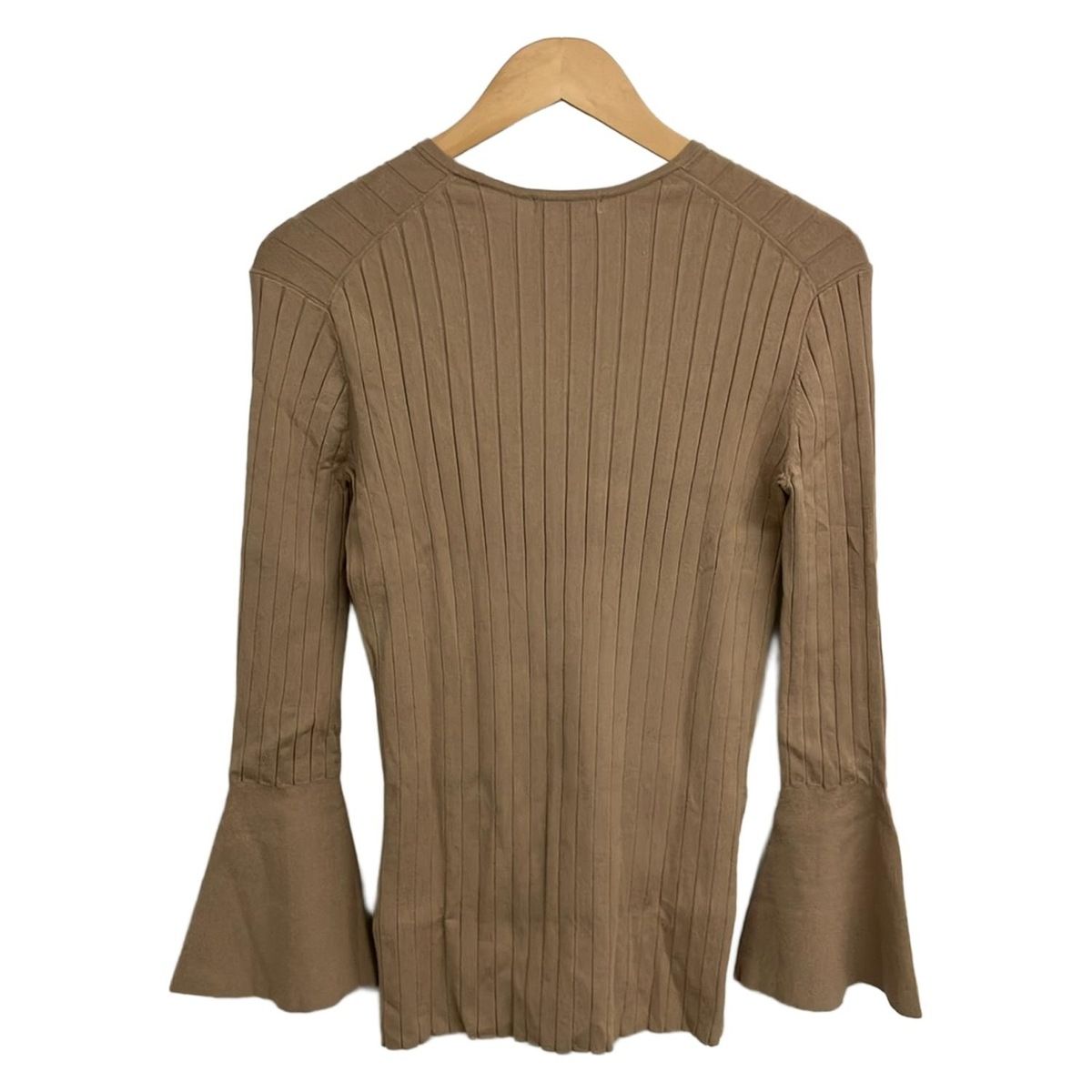 ADORE アドーア 長袖カットソー サイズ38 M レディース - ブラウン クルーネック