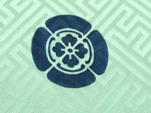 松竹梅扇面吉祥文 暈し染め