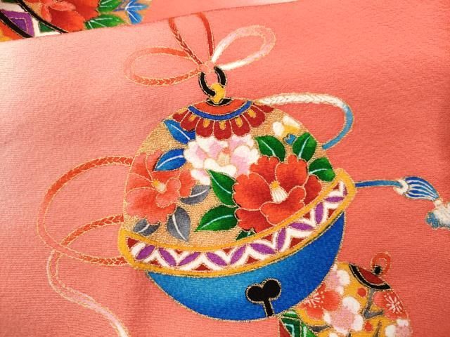 長襦袢セット 鈴草花文