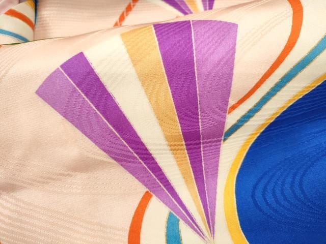  平和屋着物 七五三 女の子 ７歳 祝着 四つ身 鞠流水吉祥文 金彩 ze 着物 着物ドレス 着物 浴衣 和小物