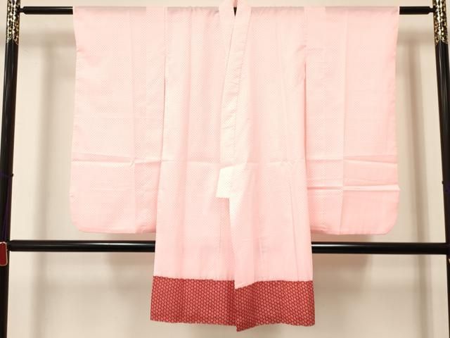 エ霞扇面御所車花文 暈し染め