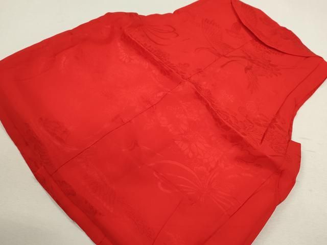 色無地 飛鶴花束地紋