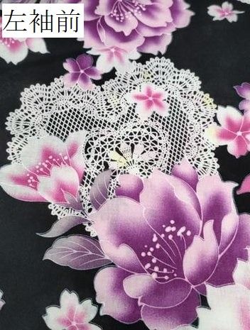 レースハート 牡丹花文