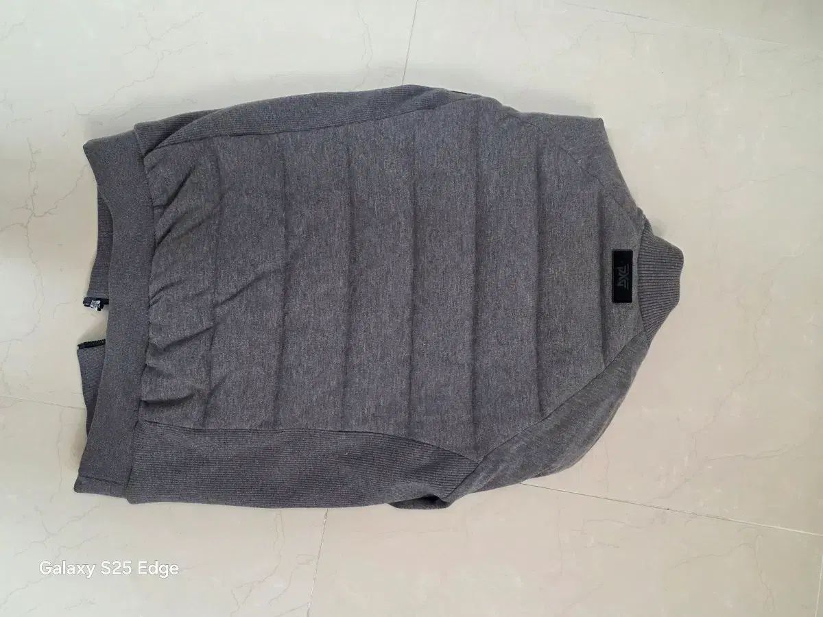 PXG メンズ ニット ダウン アウター グレー