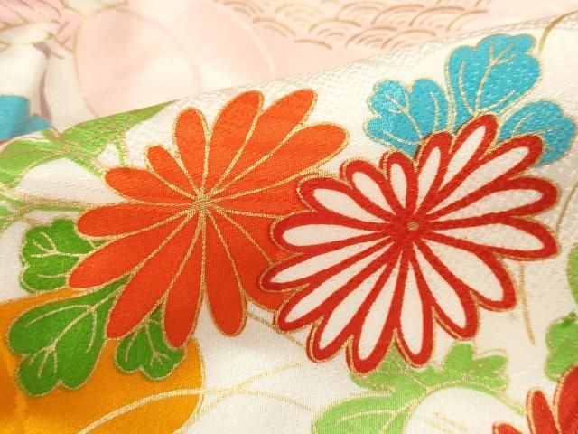 金彩 洗える着物