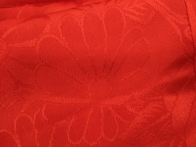  平和屋着物 アンティーク 大正ロマン 七五三 女の子 ３歳 長襦袢 飛鶴草花地紋 ze 着物 着物ドレス 着物 浴衣 和小物