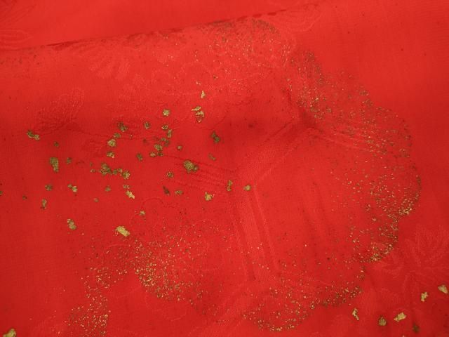  平和屋着物 アンティーク 大正ロマン 七五三 女の子 ７歳 長襦袢 亀甲草花地紋 ze 着物 着物ドレス 着物 浴衣 和小物