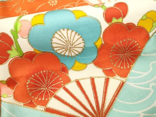 金彩 洗える着物