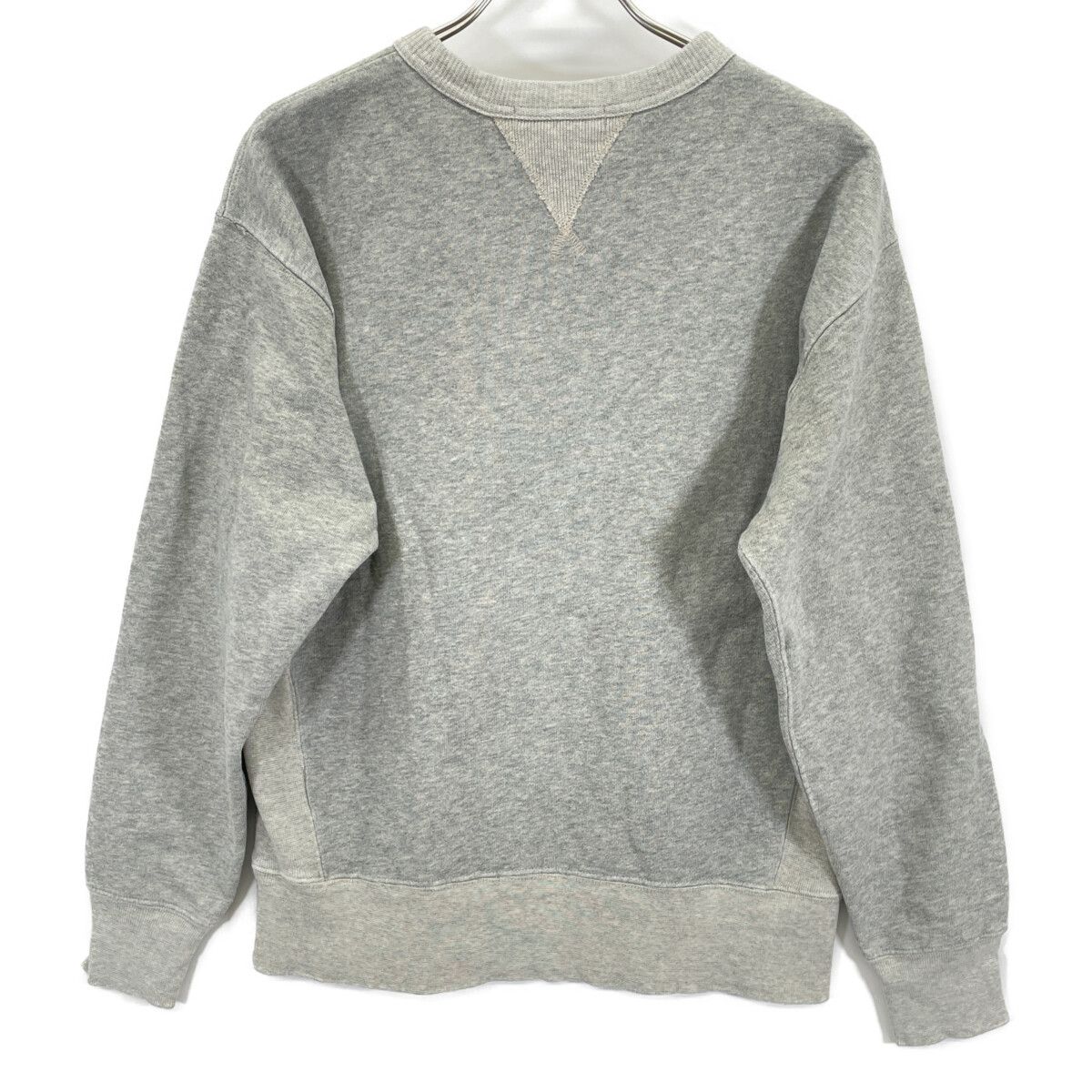 RRL ダブルアールエル ﾋﾞｯｸﾞﾛｺﾞ 両Vｶﾞｾﾞｯﾄ 裏起毛ｸﾙｰﾈｯｸｽｳｪｯﾄ M - メルカリ