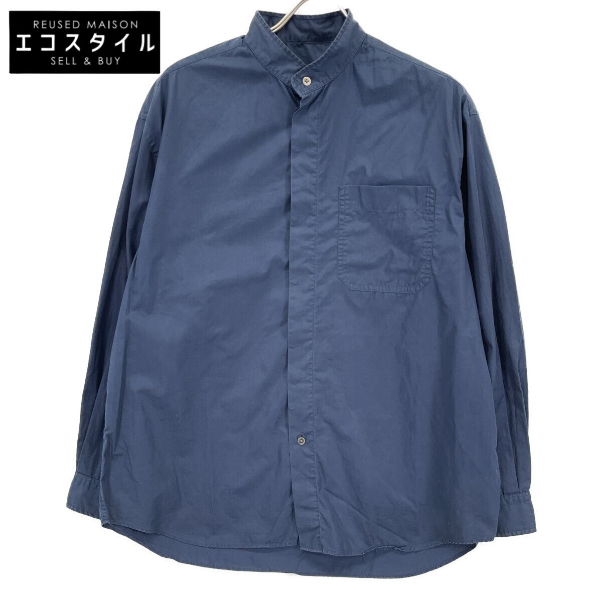 Porter Classic ポータークラシック ×ALUMO ﾈｲﾋﾞｰ ｽﾀﾝﾄﾞｶﾗｰｼｬﾂ 1