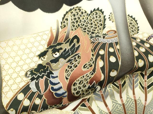 兜 鎧脅し笠松文