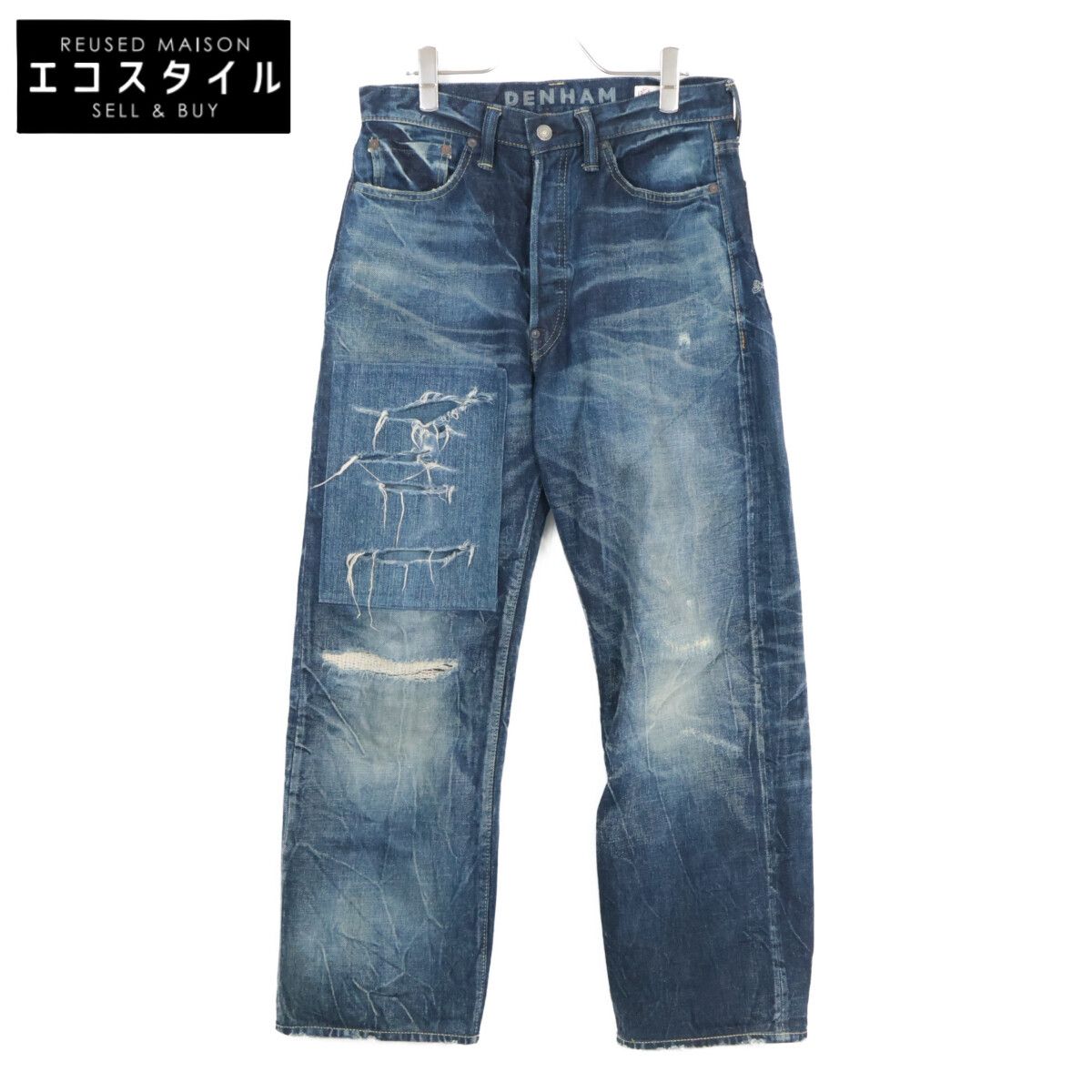 ちむだん DENHAM デンハム 日本製 01-25-08-11-037 OLDTIMER ｲﾝﾃﾞｨｺﾞ ｺｯﾄﾝ ｼﾝﾁ