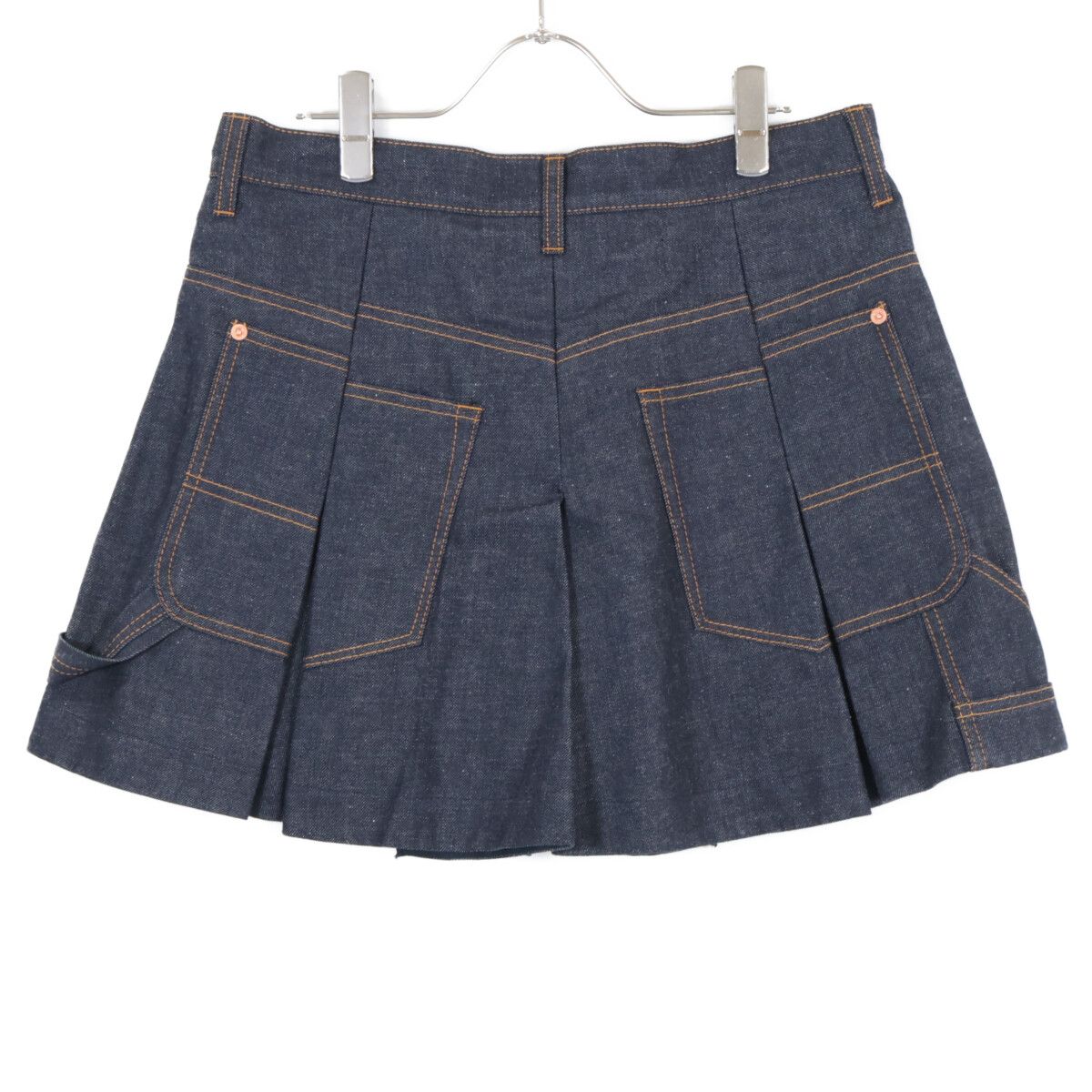 sacai サカイ 25-07720 25年 ｲﾝﾃﾞｨｺﾞ Denim Mix Shorts ﾃﾞﾆﾑﾐﾆｼｮｰﾂ 3